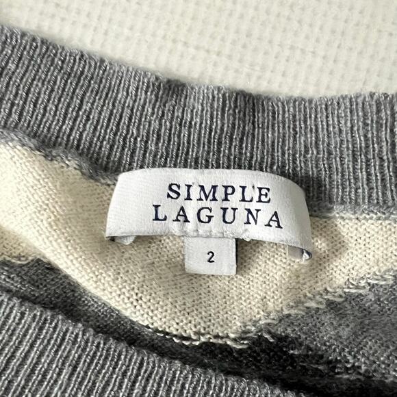 Simple Laguna Sweater Cashmere Silk Blend Women Size 2 Medium - Picture 9 of 11